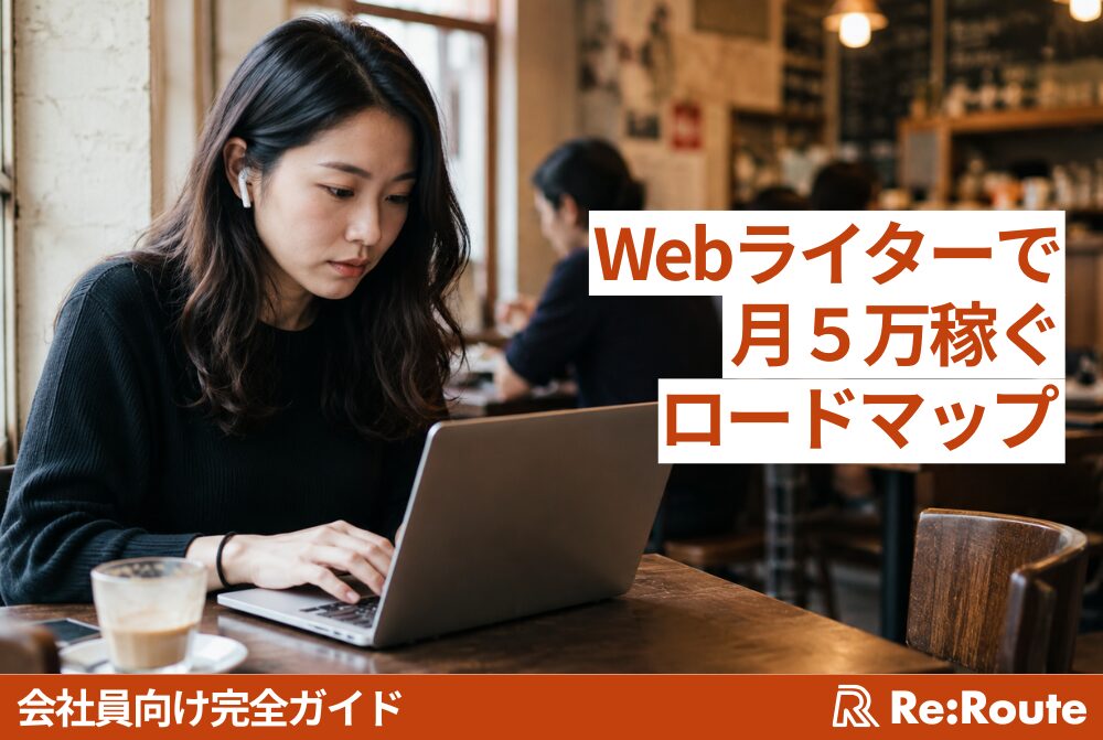 Webライターで月5万稼ぐロードマップ【2026年版・会社員向け完全ガイド】