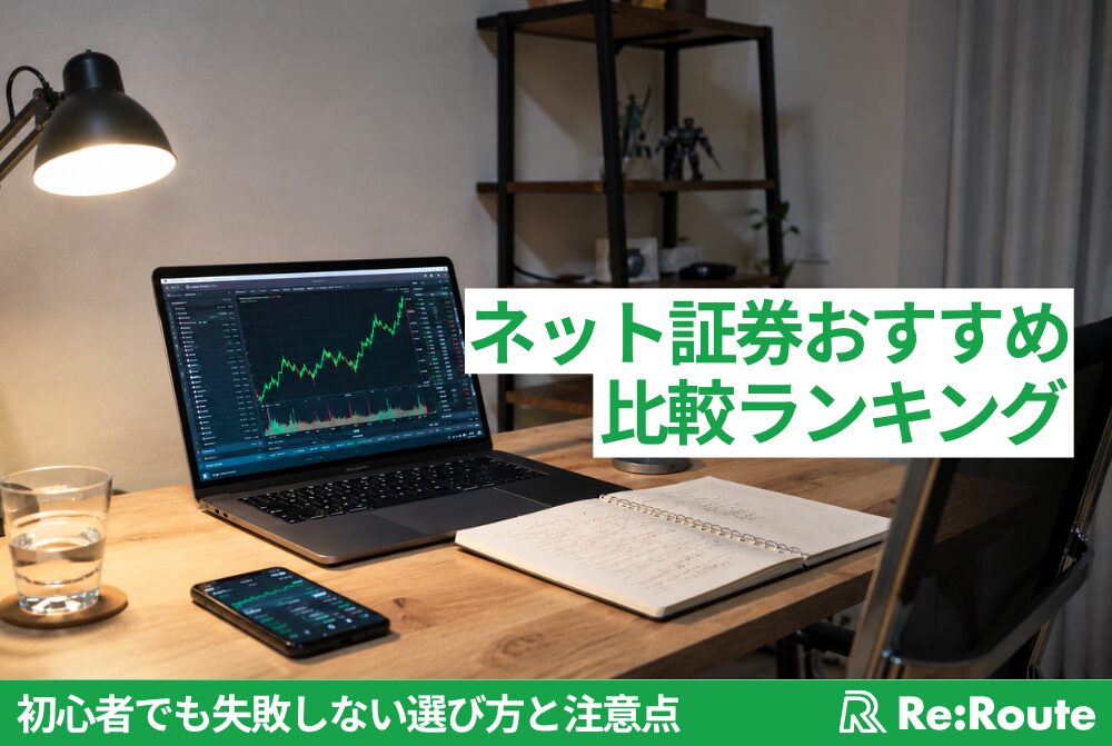 ネット証券おすすめ比較ランキング【2026年最新版】初心者でも失敗しない選び方と注意点